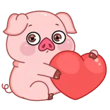 Свинка (@tgsticker) telegram stickers
