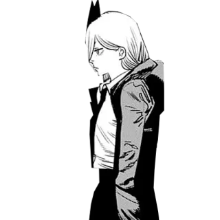 😠 Power Chainsaw Man anime, manga, Power, Chainsaw Man telegram sticker