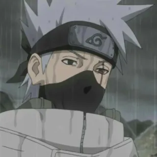 🌟 Kakashi Hatake Naruto anime, kakashi, naruto, ninja telegram sticker