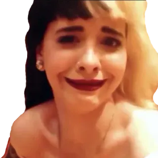 😷 Melanie Martinez llorando, triste, melanie martinez, emocional telegram sticker