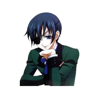 😏 Ciel Phantomhive Black Butler Anime, Manga, Charakter, Black Butler, Ciel Phantomhive telegram sticker