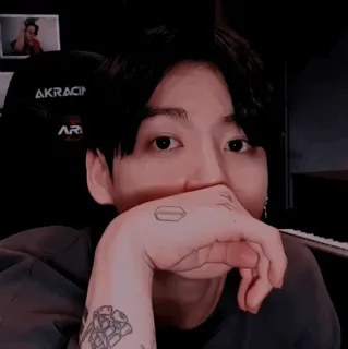 🗒 Jungkook kpop, jungkook, bts, cantor, artista telegram sticker