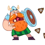 Tormund the Nomad telegram stickers