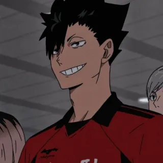 🌟 Kuroo Tetsurou Haikyuu!! anime, Kuroo, Haikyuu, volleyball telegram sticker