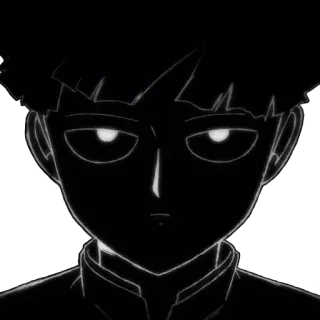 mob psycho 100 whatsapp stickers
