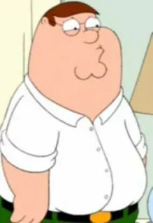 😣 Peter Griffin Family Guy Cartoon, Zeichentrick, Komödie, Peter Griffin, Family Guy telegram sticker
