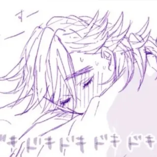 😚 すー
ドキドキドキドキドキ Anime, Manga, nervös, errötend, Illustration telegram sticker