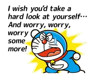 Doraemon Returns: Catchphrase Stickers telegram stickers