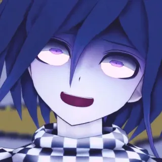 🙂 Kokichi Oma Danganronpa V3: Killing Harmony Аниме, Персонаж, Кокичи Ома, Danganronpa, Видеоигра, Злодей telegram sticker