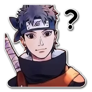 ❓ Shisui Uchiha Naruto Anime, Manga, Personaje, Fanart whatsapp sticker
