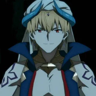 ✨ Gilgamesh Fate/stay night anime, gold, king, fate, fate/stay night telegram sticker