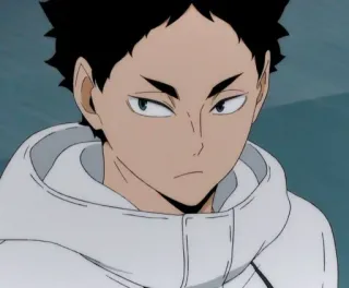 💫 Kita Shinsuke Haikyuu!! anime, haikyuu, character, kita shinsuke, manga telegram sticker