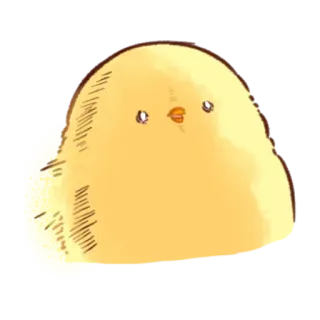 🤩 pollito, pollito bebé, animal lindo, amarillo, pájaro, animal, dibujo animado whatsapp sticker