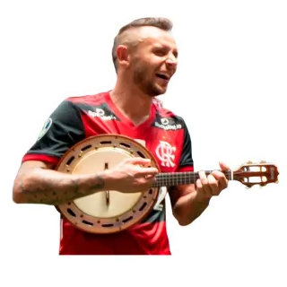 🎼 Banjo, Homme, Musique, Chanteur, Flamenco, Football telegram sticker