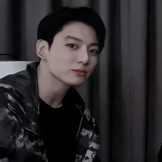 🌑 Jungkook kpop, jungkook, bts, cantante, ídolo, retrato telegram sticker
