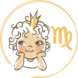🤪 Virgo astrologi, zodiak, virgo, horoskop, karakter, gadis, mahkota telegram sticker