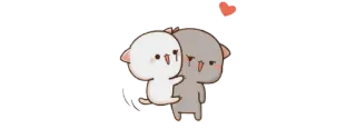 🤪 愛, 可愛い, ハート, カップル, 関係 telegram sticker
