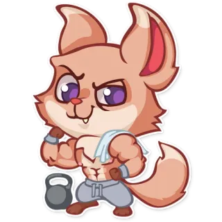 The Fennec Fox whatsapp stickers