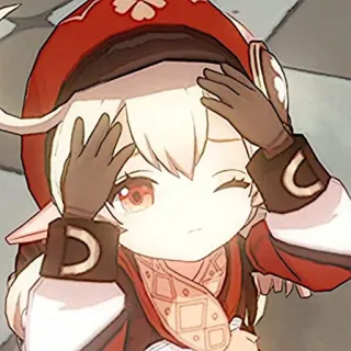 🦋 Klee Genshin Impact คลี, เก็นชินอิมแพ็กต์, อนิเมะ, เกม, คาวาอิ, น่ารัก telegram sticker