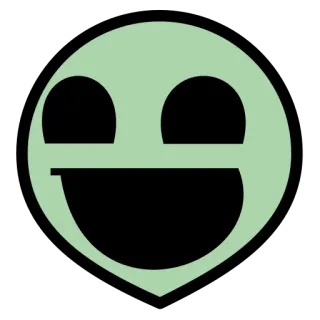 👽 astratto, emoji, icona, faccia, sticker, simbolo telegram sticker