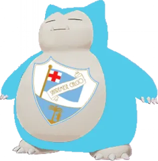 🟦 Snorlax Pokemon SANREMESE CALCIO Snorlax, Pokémon, Sanremese Calcio, Equipo de fútbol telegram sticker