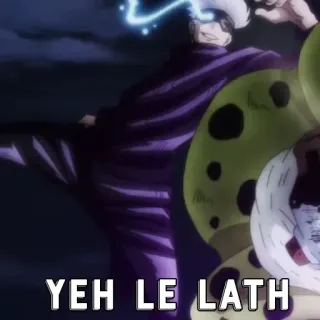 🃏 YEH LE LATH telegram sticker