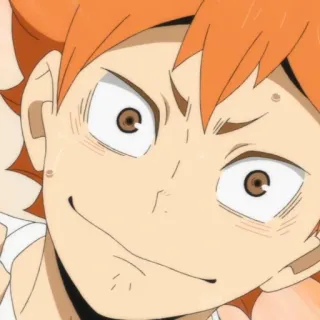 ☀️ Hinata Shoyo Haikyuu!! anime, manga, volleyball, sports, hinata shoyo, haikyuu telegram sticker