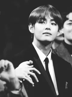 🥀 V kpop, bts, 태형, 뷔, 가수 telegram sticker