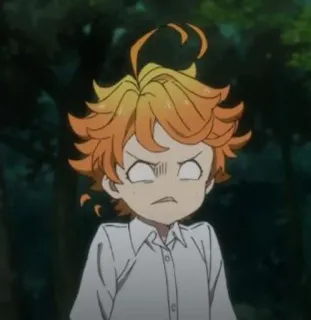 🧡 Emma The Promised Neverland Anime, Charakter, Emma, The Promised Neverland whatsapp sticker