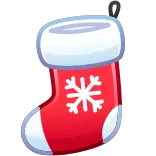 🧦 christmas, stocking, holiday, snowflake, winter, xmas, decoration telegram sticker