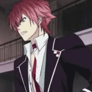 🥀 Ayato Sakamaki Diabolik Lovers Anime, Vampiro, Ayato Sakamaki, Diabolik Lovers, Personaggio anime telegram sticker