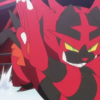 👊 Incineroar Pokemon pokemon, incineroar, fire type, fighting type telegram sticker