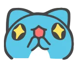 🙏 kucing, imut, kawaii, binatang, stiker, emoji telegram sticker