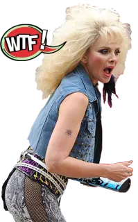 😡 WTF! engraçado, gíria, exclamação, expressão whatsapp sticker