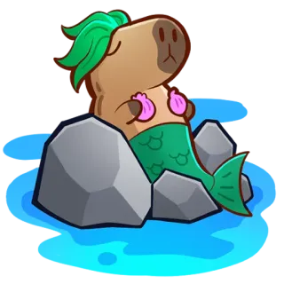 Capytal War telegram stickers