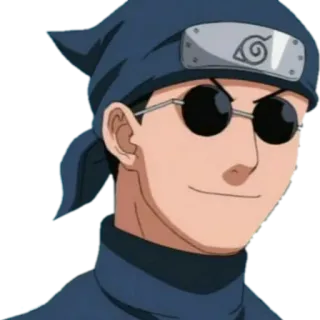 👀 Shino Aburame Naruto Shino Aburame, Naruto, Anime, Manga, Postać, Ninja, Okulary telegram sticker