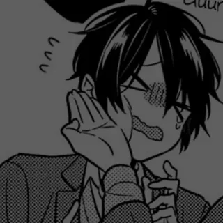 🪡 Guuu Anime, Manga, Anak laki-laki, Terkejut, Menangis, Seragam sekolah telegram sticker
