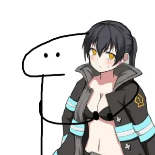 My waifu //@Anime_Flix_In// telegram stickers