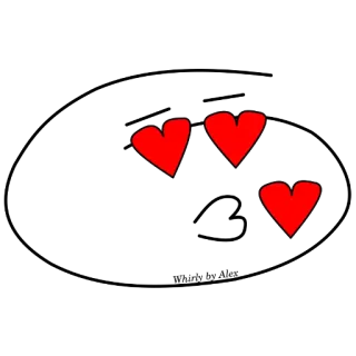 😘 cuori, amore, rosso, san valentino, romanticismo telegram sticker