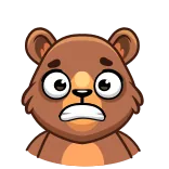 Boris the Bear telegram stickers