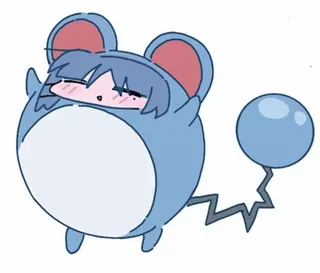 ❤ Kasukabe Saki Genshiken whatsapp sticker