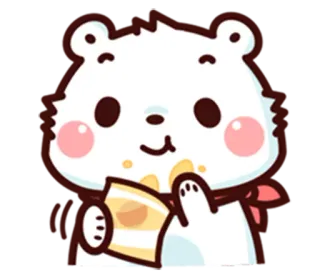 😝 beer, cartoon, schattig, snack, eten, dier telegram sticker