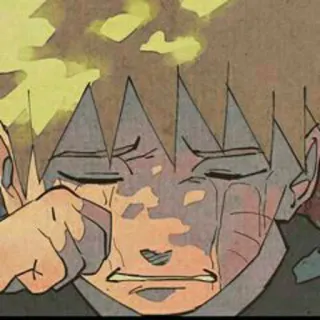 🍥 Naruto аниме, манга, плач, грустный, слеза, ниндзя telegram sticker