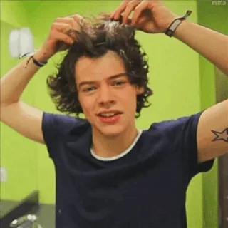 🍩 Harry Styles celebrity, singer, harry styles, one direction, star, tattoo telegram sticker