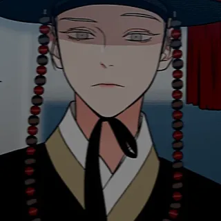 🤨 Manhwa, Histórico, Traje tradicional, Personagem, Coreano telegram sticker