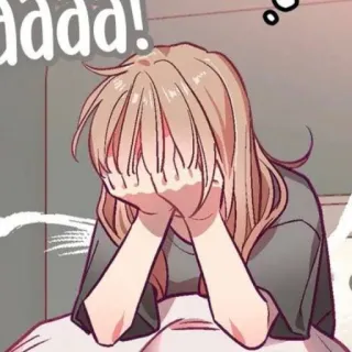 🍇 aaaa! 울음, 슬픔, 애니, 만화, 감정적, 괴로움 whatsapp sticker