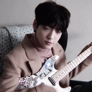 🎐 guitarra, música, adesivos, instrumento musical, músico whatsapp sticker