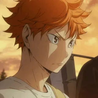 💸 Hinata Shoyo Haikyuu!! Anime, Haikyuu, Hinata, Shoyo, Voleibol, Personagem telegram sticker