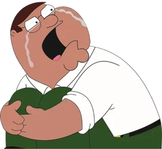 😭 Peter Griffin Family Guy Kartun, Sedih, Menangis, Peter Griffin, Family Guy whatsapp sticker