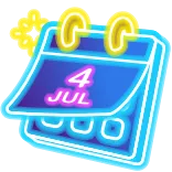 Desk Calendar by @GiftChanges telegram emojis 🗓